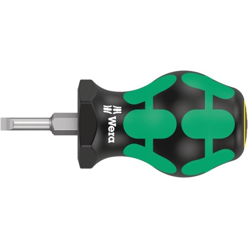 Отвертка короткая шлицевая 335 SL Stubby (0.8х4х24.5мм) Wera WE-008841