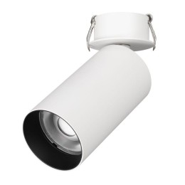 Светильник светодиодный SP-GABI-BUILT-FLAP-R60-12W Warm3000 (WH 60 deg 230В) IP40 металл Arlight 052