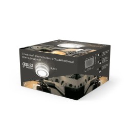 Светильник светодиодный Backlight 3Вт GU5.3 3000К IP20 170-260В ДВО круг GAUSS BL143