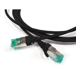 Патч-корд S/FTP экранир. кат. 6a (100% Fluke Component Tested) 30AWG LSZH 1м PC-LPT-SFTP-RJ45-RJ45-C