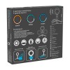 Светильник светодиодный настольный Ring 10Вт 3000-6500К 600лм 5В с USB-разъемом диммир. кольцевой че