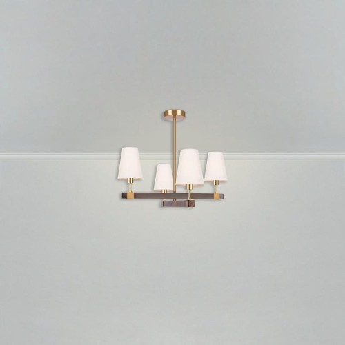 Светильник Fusion 40Вт E14х4 IP20 подвесной Freya FR5268PL-04B