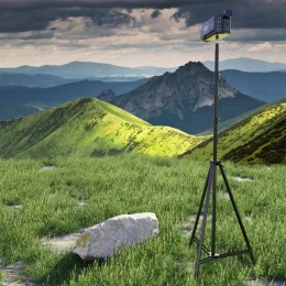 Тренога напольная Ring для установки кольцевого светильника 70х680мм/740х2080мм черн. GAUSS RL100