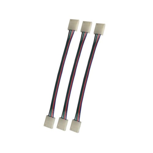 Набор коннекторов для светодиодной ленты 10мм RGB с возможностью изгиба (уп.3шт) GAUSS 291204000