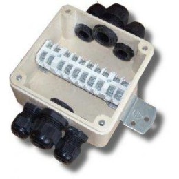 Коробка соединительная КСП-10 130х130х65 с зажимами пласт. 261962