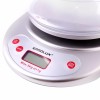 Весы кухонные ELX-SK05-C03 сер. металлик до 5 кг со съемной чашей Ergolux 15038