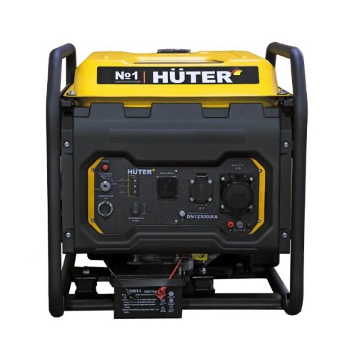 Генератор инверторный DN12500iXA электростартер HUTER 64/10/13