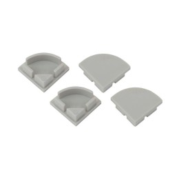 Набор заглушек для профиля CAB280 4 глухие круглые 1616R-3A ЭРА Б0039451