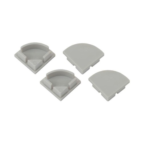 Набор заглушек для профиля CAB280 4 глухие круглые 1616R-3A ЭРА Б0039451