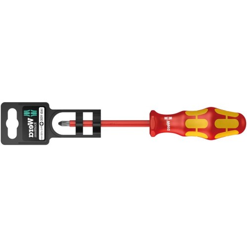 Отвертка диэлектрическая крестовая 162 i PH VDE SB (PH 1х80мм) Wera WE-100011