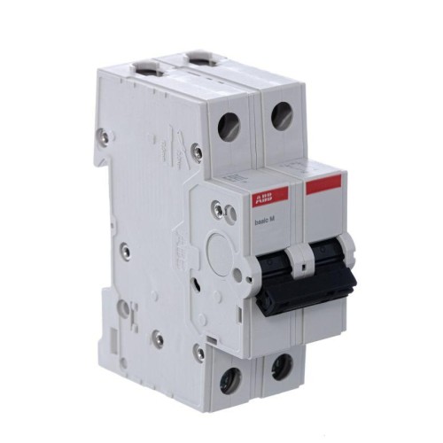 Выключатель автоматический модульный 2п C 6А 4.5кА Basic M BMS412C06 ABB 2CDS642041R0064