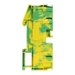 Колодка клеммная пружинная 6 Push-in 4 вывода земля EKF PIT-6-4-pe