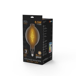 Лампа светодиодная филаментная Black Filament 8.5Вт BT180 тонированная 1800К тепл. бел. E27 165лм GA