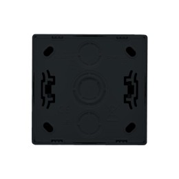 Розетка 1-мест. TV LETO проходная черн. бархат LEZARD 752-4200-129