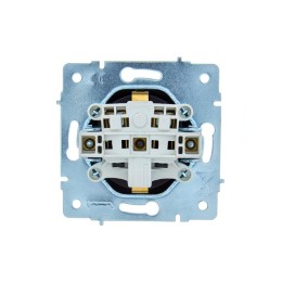 Розетка 1-м СП ASTI 16А IP20 с заземл. защ. шторки термопласт механизм черн. бархат. LEZARD 7081-428