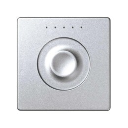 Регулятор сенсорный+кабель RJ12 в комплекте алюм. Simon82 Sense 8000700-093