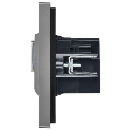 Датчик движения FORTE&PIANO FP556 с LED подсветкой сталь IEK FP-MS11-N-150-05-K46