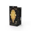 Лампа светодиодная филаментная Black Filament 8.5Вт Honeycomb золотая 2000К тепл. бел. E27 660лм GAU
