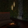 Лампа светодиодная филаментная Black Filament 8.5Вт Honeycomb золотая 2000К тепл. бел. E27 660лм GAU