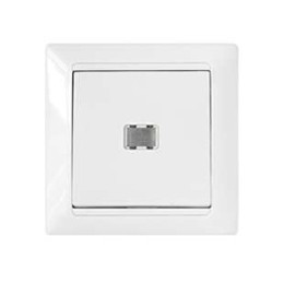 Выключатель 1-кл. СП 10А IP20 с подсветкой бел. Bylectrica С1 10-813