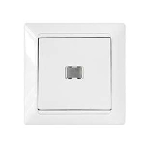 Выключатель 1-кл. СП 10А IP20 с подсветкой бел. Bylectrica С1 10-813