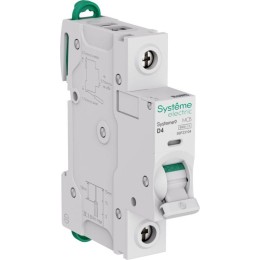Выключатель автоматический 1п D 4А 6кА Systeme9 230В SE S9F23104