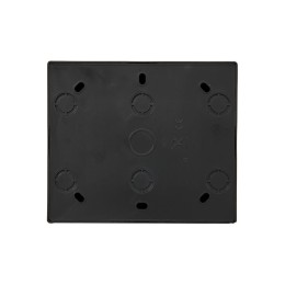 Розетка 4-мест. с заземл. LETO закрытый корпус ПБТ черн. бархат LEZARD 752-4200-127BDP