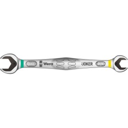 Ключ гаечный рожковый 6002 Joker (17х19х235мм) Wera WE-003765