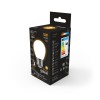 Лампа светодиодная филаментная Black Filament 5Вт P45 шар матовая 2700К тепл. бел. E27 420лм GAUSS 1