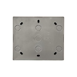 Розетка 4-мест. с заземл. LETO закрытый корпус ПБТ платина LEZARD 752-3500-127BDP