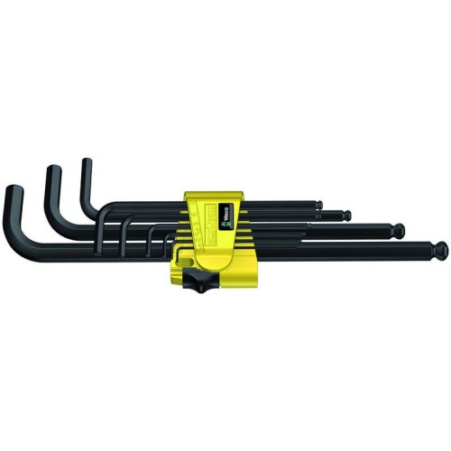 Набор Г-образных ключей 950/9 PKL Hex-Plus Imperial BlackLaser 1 9 предметов (5/64-3/8дюйм) Wera WE-