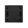 Розетка компьютерная 1-мест. RJ45 LETO черн. бархат LEZARD 752-4200-139