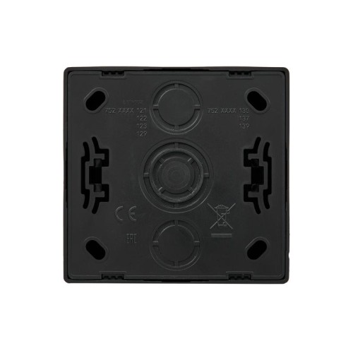 Розетка компьютерная 1-мест. RJ45 LETO черн. бархат LEZARD 752-4200-139