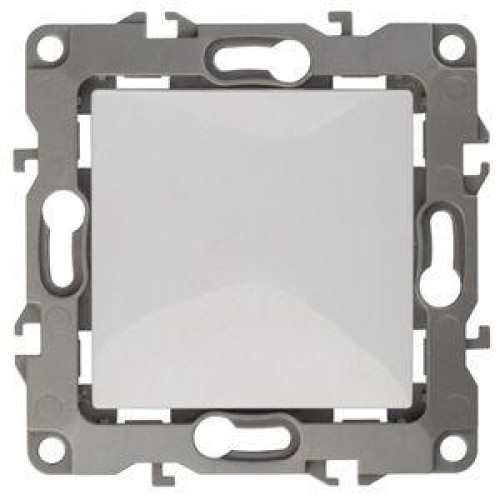Выключатель 1-кл. СП Эра12 12-1001-01 10А IP20 250В 10AX без монтаж. лапок механизм бел. Эра Б001462