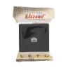 Розетка телефонная 1-мест.LETO черн. бархат LEZARD 752-4200-137