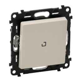 Переключатель 1-кл. СП Valena Life 10А IP20 250В 10AX с подсветкой с лицев. панелью безвинтов. зажим