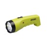Фонарь аккумуляторный ручной AccuF2-L04-gn 4LED 2 режима: 100проц./25проц. аккум. 0.4А.ч выдвижная в