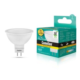Лампа светодиодная LED5-S108/830/GU5.3 5Вт рефлектор матовая 3000К тепл. бел. GU5.3 405лм 170-265В C