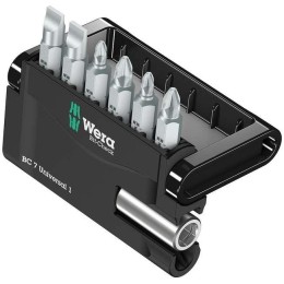 Набор бит с битодержателем Bit-Check 7 Universal 1 7 предметов 1/4дюйм C6.3 Wera WE-056295