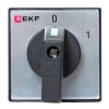 Переключатель кулачковый ПК-1-12 2п 25А "0-1" IP65 EKF pk-1-12-25-65