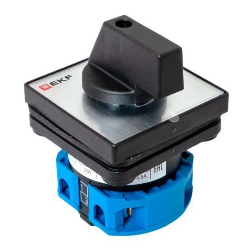 Переключатель кулачковый ПК-1-12 2п 25А "0-1" IP65 EKF pk-1-12-25-65
