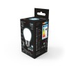 Лампа светодиодная филаментная Black Filament 5Вт P45 шар матовая 4100К нейтр. бел. E27 450лм GAUSS