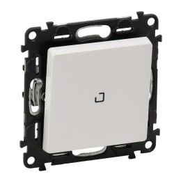 Переключатель перекрестный 1-кл. СП Valena Life 10А IP20 250В 10AX с подсветкой с лицев. панелью вин