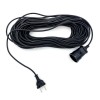 Удлинитель-шнур 1х40м без заземл. 6А IP44 1.3кВт Витебск УХ 6-1-40