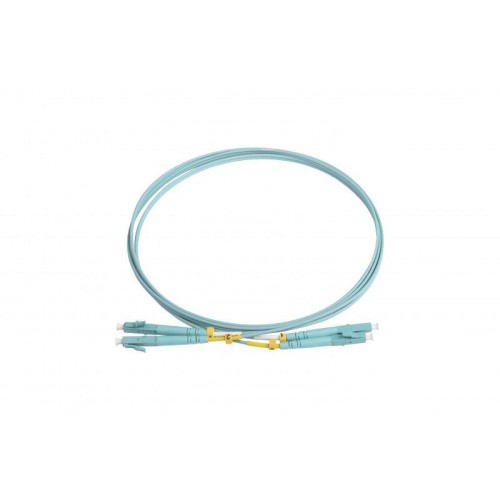 Патч-корд волоконно-оптический (шнур) MM 50/125(OM3) LC-LC dupleх 10G/40G LSZH 1.5м FC-D2-503-LC/PR-
