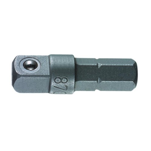 Адаптер 870/1/A 1/4дюйм M квадратх1/4дюйм C6.3 25мм ручной режим Wera WE-136000