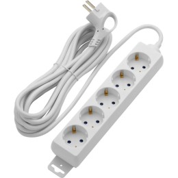 Удлинитель 5х5м с/з Supraline провод H05VV-F 3х10кв.мм 3680Вт 16А Duwi 32061 6