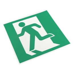 Знак "Выход здесь" (левосторонний) 200х200мм PROxima EKF an-5-01