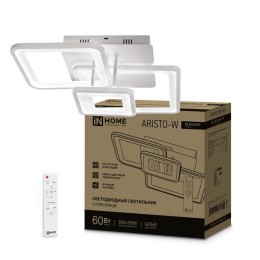 Светильник светодиодный ELEGANT ARISTO-W 60Вт 3000-6500К 4700лм 230В 531х448х151мм пульт ДУ бел. IN