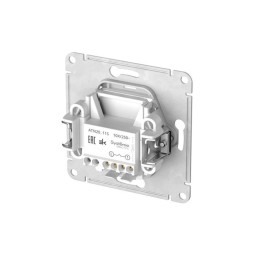 Выключатель 1-кл. AtlasDesign Art (сх. 1) 10AX быстрозажим. клем. механизм бел. SE ATN200111S